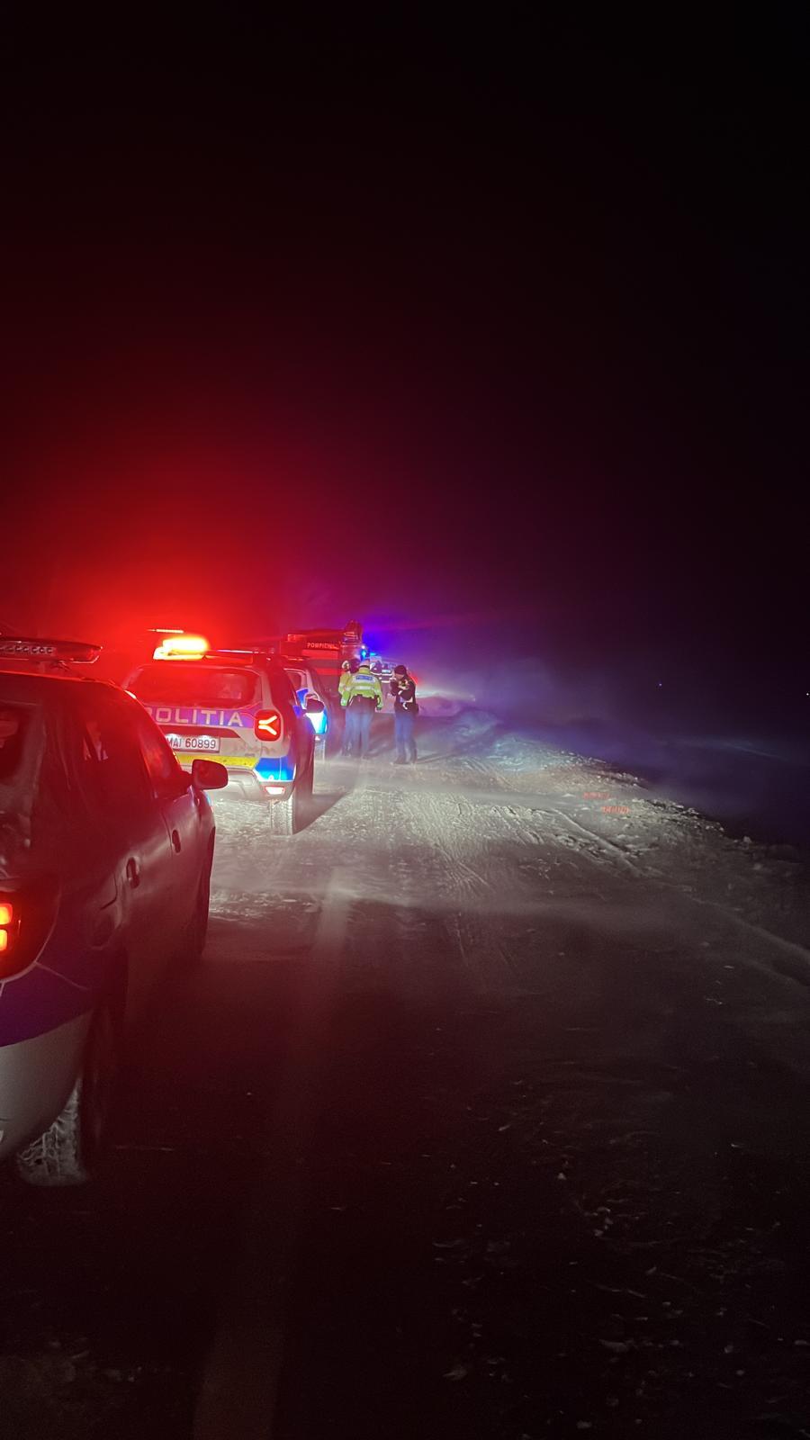 Planul roșu, activat în Vrancea, după un accident cu nouă victime 879561