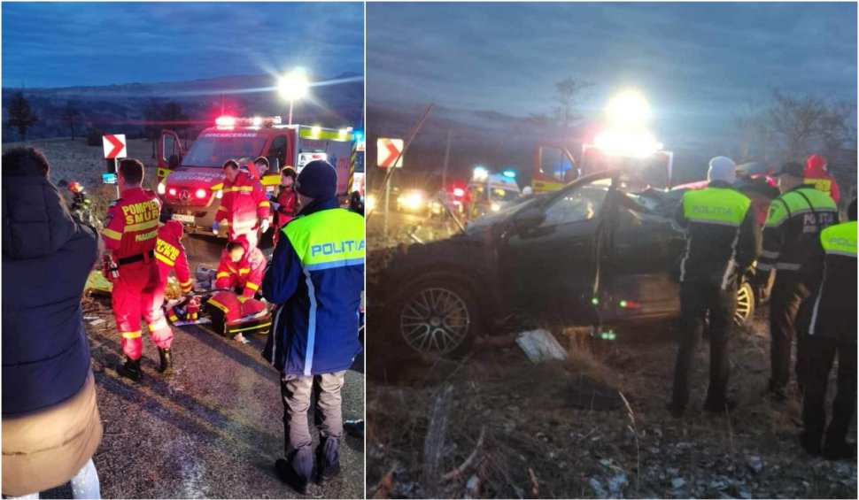 O tânără de 21 de ani a murit, după ce un şofer băut a intrat cu maşina într-un stâlp, în Budeşti, Maramureş