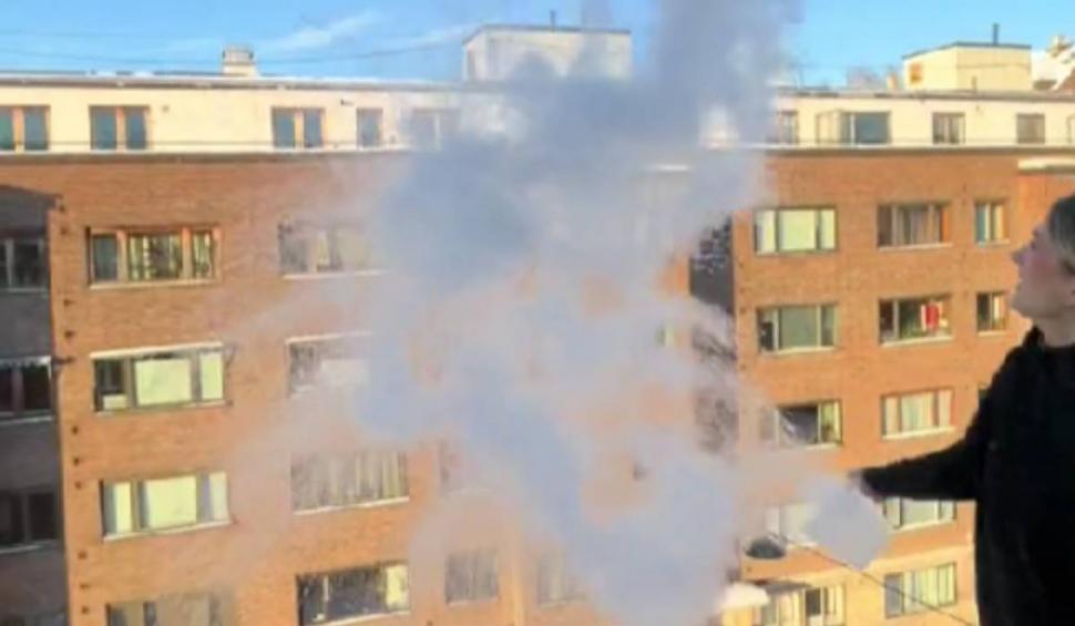 Fenomen rar, petrecut la minus 24 de grade Celsius. Imagini desprinse din filmele SF 879985