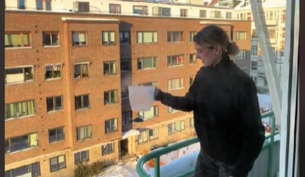 Fenomen rar, petrecut la minus 24 de grade Celsius. Imagini desprinse din filmele SF 879995