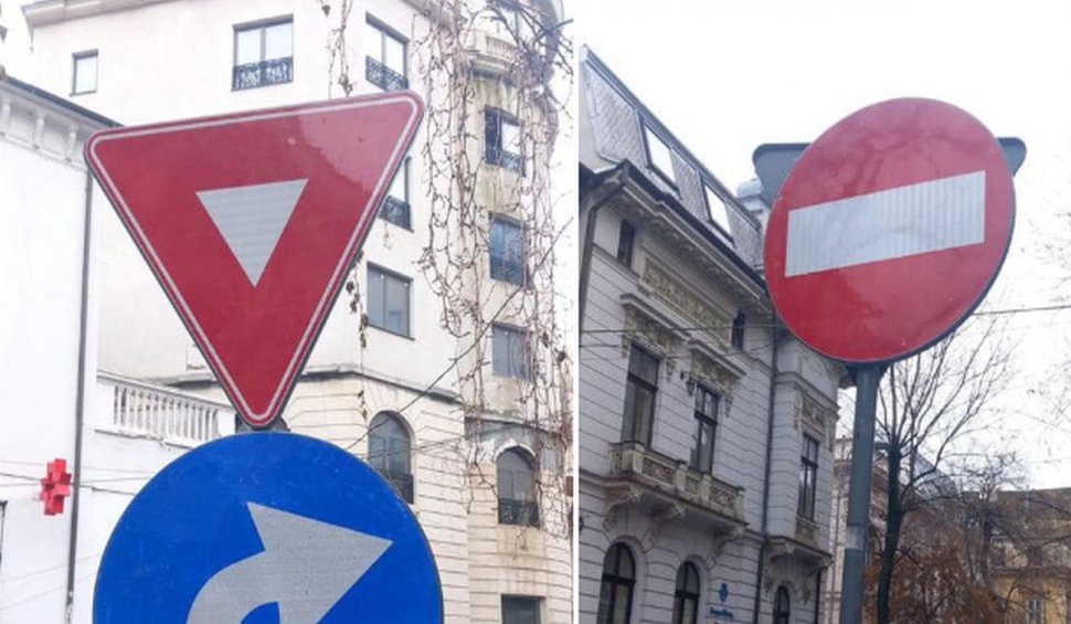 S-au schimbat indicatoarele rutiere în centrul municipiului Bucureşti