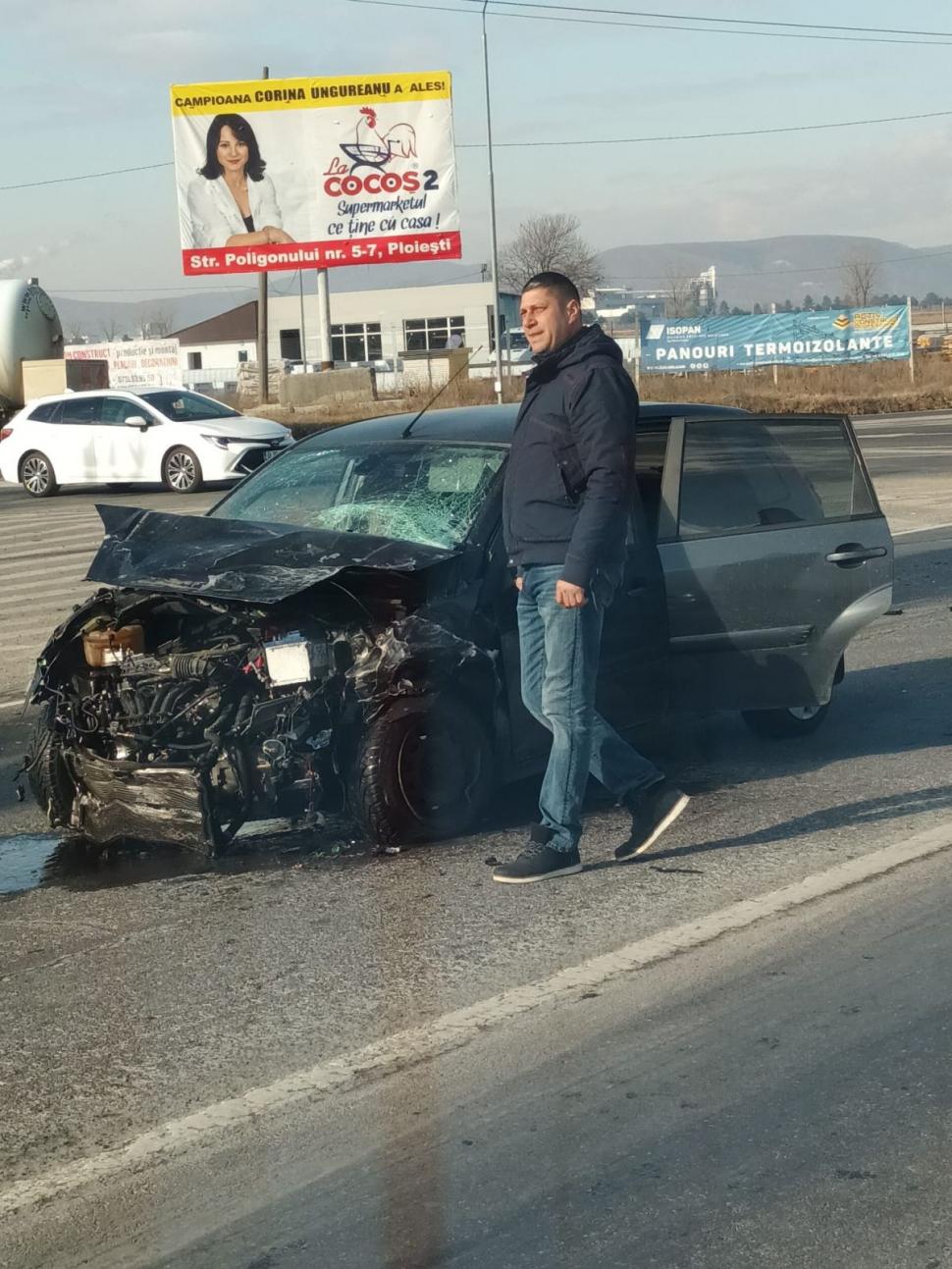 Accident grav pe DN1, în Prahova! Traficul este blocat | Un elicopter SMURD a ajuns la fața locului 880363