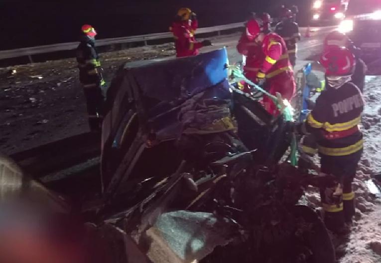 Accident mortal, pe Centura Suceava, după ce un bărbat a forțat o depășire. Traficul a fost oprit 880484