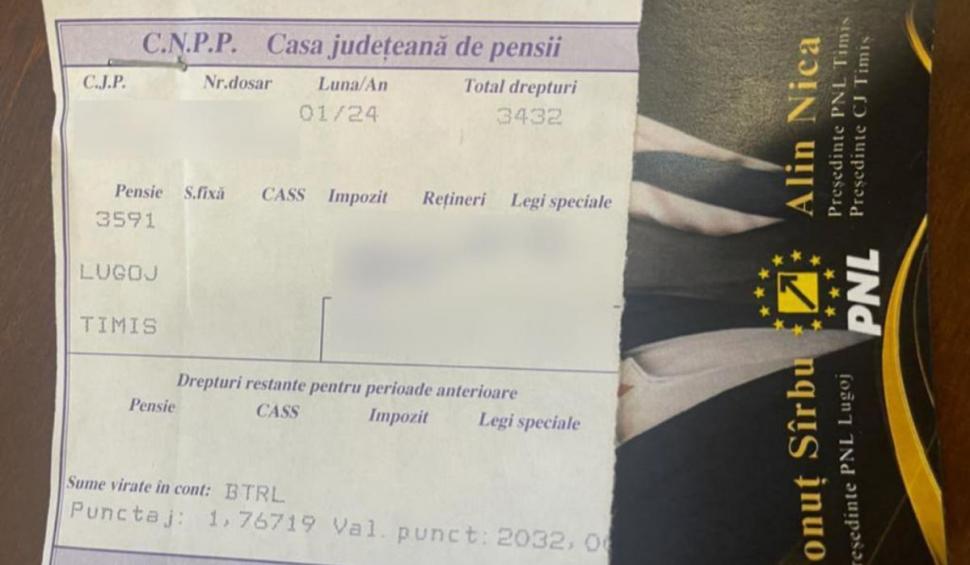 Poșta România, reacţie la scandalul taloanelor de pensii cu pliante PNL: "Se suspendă serviciul Postmesager pentru materiale cu caracter politic" 880468