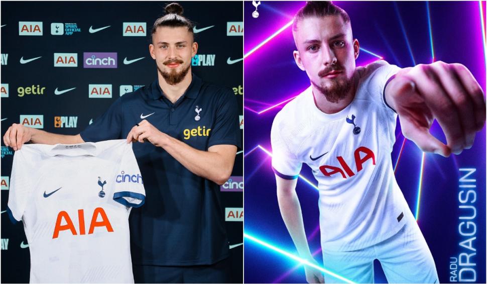 Radu Drăgușin, primele declarații după ce a semnat cu Tottenham: "E un vis penru mine să joc la o astfel de echipă" 880278