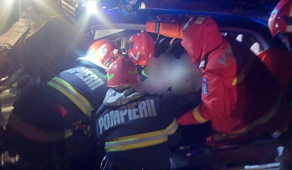 Un şofer de TIR din Botoşani a intrat intenţionat cu un Matiz într-un copac. Soţia sa a fost găsită moartă acasă 880318