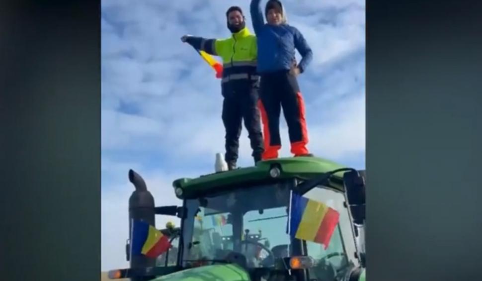 Revolta fermierilor şi transportatorilor se extinde în toată ţara. Protestatarii au blocat mai multe vămi 880538