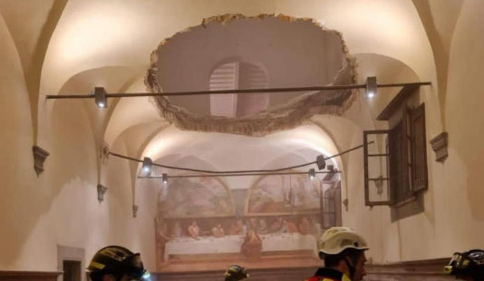 Podeaua unui restaurant s-a prăbușit în timpul unei nunți, în Italia. Zeci de oameni au ajuns la spital 880631
