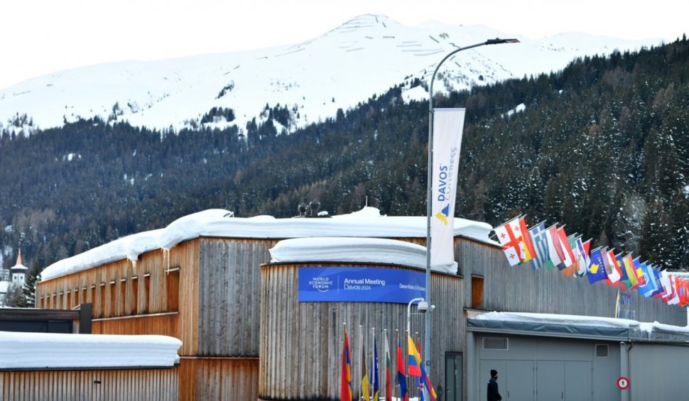 Începe Forumul Economic Mondial de la Davos 2024. Volodimir Zelenski va fi prezent la reuniune