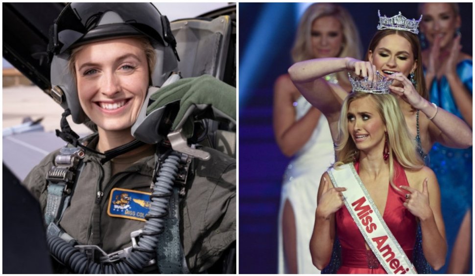 O tânără de 22 de ani, locotenent în Forțele Aeriene ale SUA, a fost încoronată Miss America 2024 