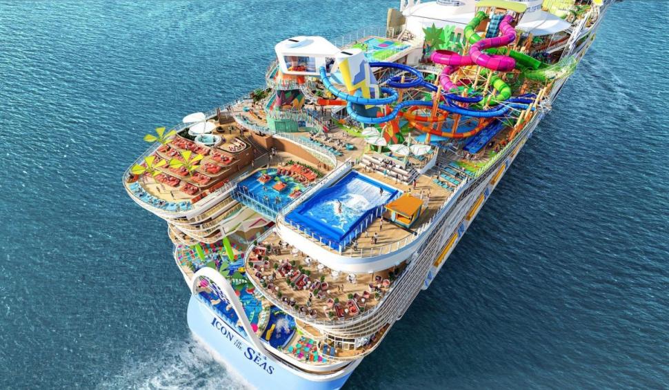 Icon of the Seas, cea mai mare navă de croazieră din lume are opt "cartiere" la bord 881043