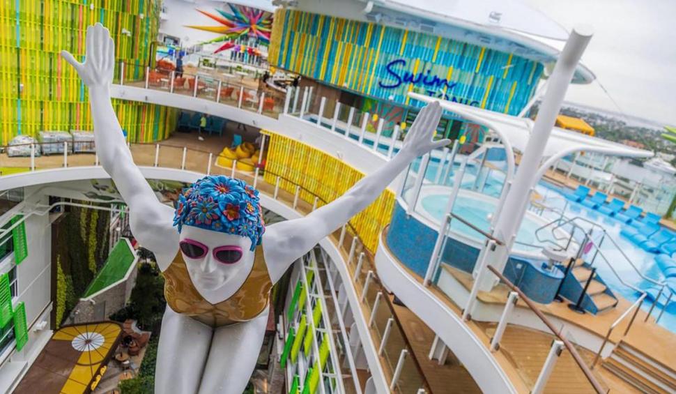 Icon of the Seas, cea mai mare navă de croazieră din lume are opt "cartiere" la bord 881044