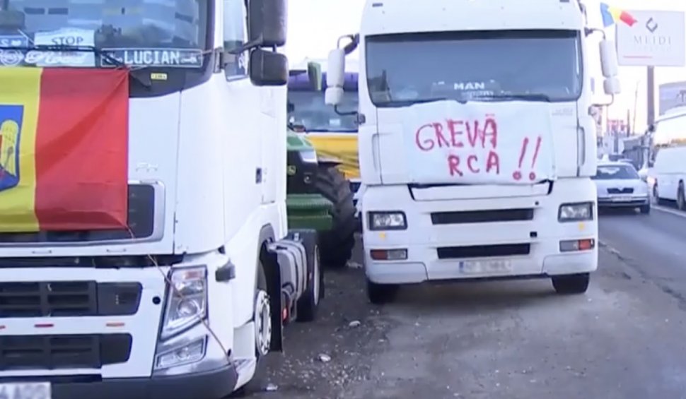 A opta zi de proteste ale fermierilor și transportatorilor: Trafic restricționat în Vama Siret și Afumați