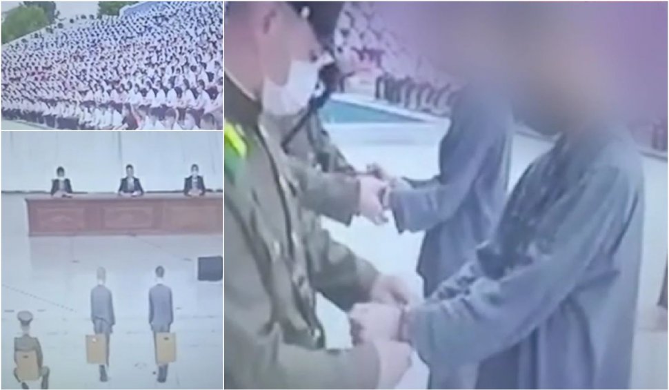 Proces pe stadion: doi băieți de 16 ani au fost condamnați la ani de muncă silnică pentru că s-au uitat la telenovele interzise, în Coreea de Nord