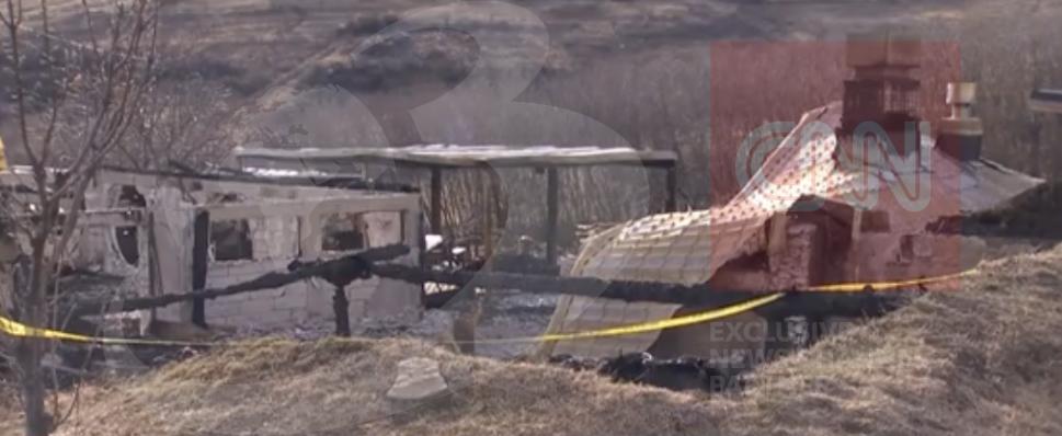 Imagini din interiorul pensiunii "Ferma Dacilor", după incendiul devastator. Jurnaliștii Antena 3 CNN, investigație în locul în care au murit opt oameni: "Focul ardea în două părți" 881848