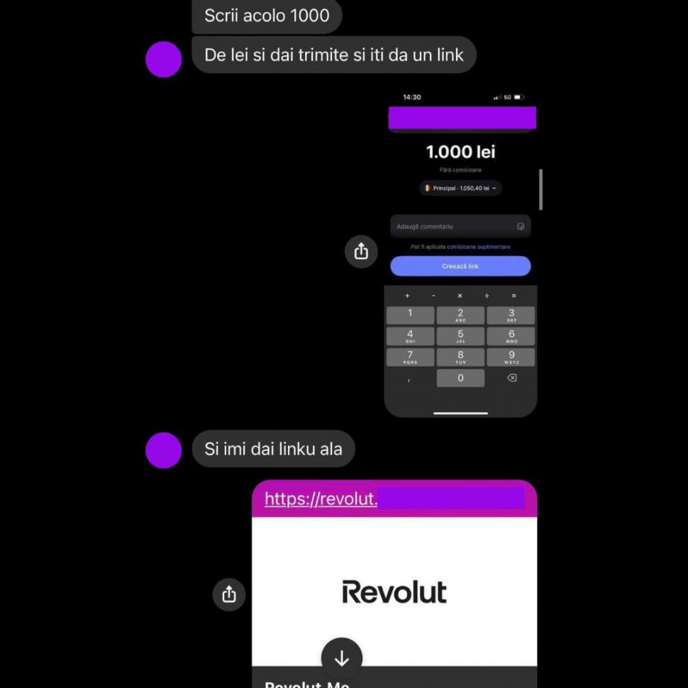 Un român a rămas fără bani în cont, după ce a vrut să ajute un prieten fals, într-o nouă ţeapă pe Facebook şi Revolut 881741