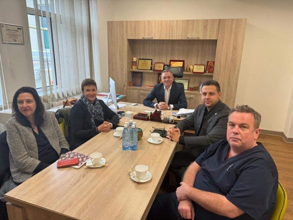 Șeful Biroului Organizației Mondiale a Sănătății în România a vizitat Spitalul Clinic de Obstetrică și Ginecologie ”Cuza Vodă” din Iași 881809