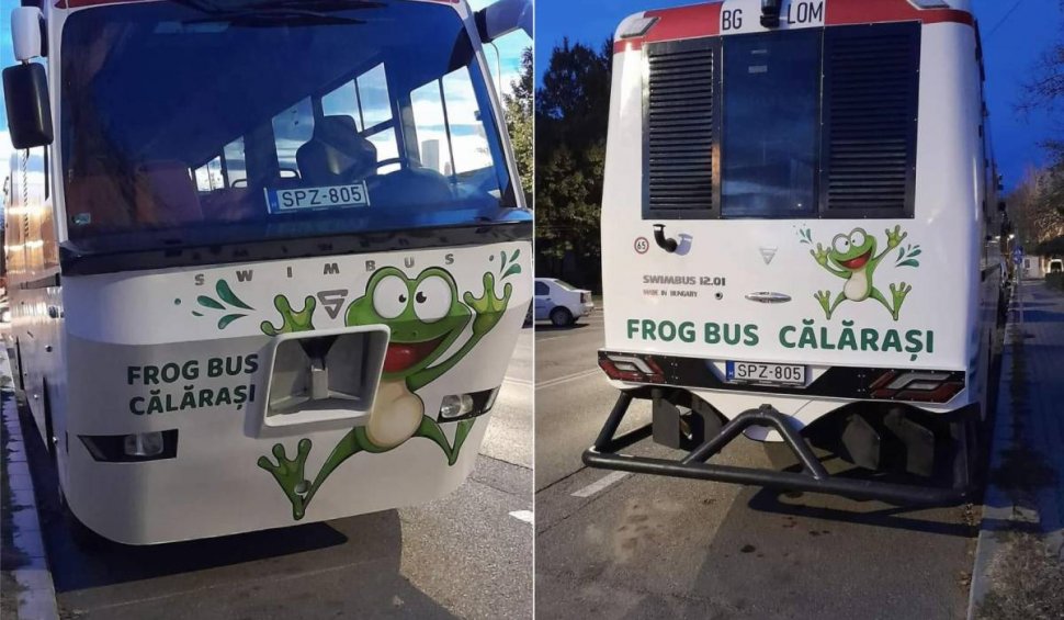 Premieră în România: Primul autobuz care va circula pe şosea şi pe apă | Va transporta românii până în Bulgaria