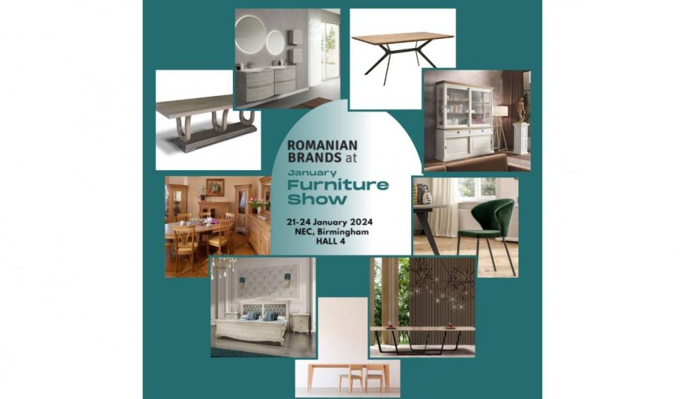9 firme de mobilier din România au propus noi colecții la târgul internațional January Furniture Show din Birmingham