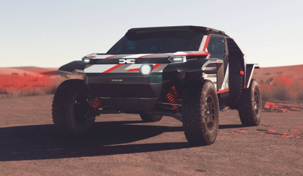 Dacia Sandrider, maşina cu motor V6 pe combustibil sintetic care va participa la Raliul Dakar 2025