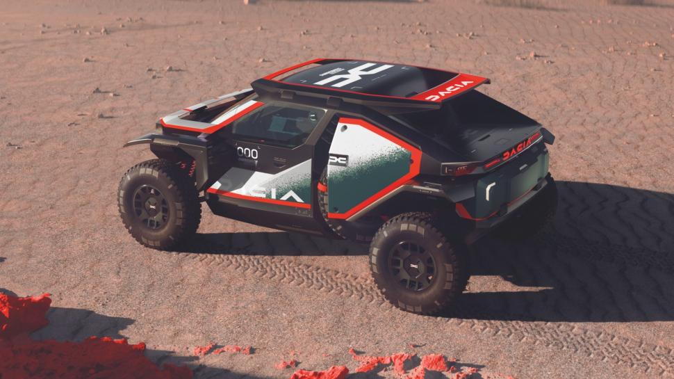 Dacia Sandrider, maşina cu motor V6 pe combustibil sintetic care va participa la Raliul Dakar 2025 883805