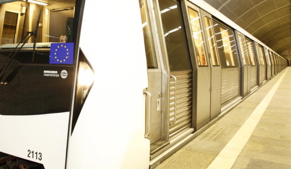Primele imagini cu noul metrou din București. Magistrala pe care va circula garnitura Alstom Metropolis