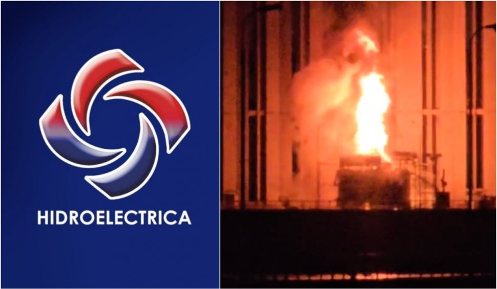Hidroelectrica, reacție după incendiul de la Hidrocentrala Porțile de Fier: ”Nu a fost afectat sistemul energetic național”