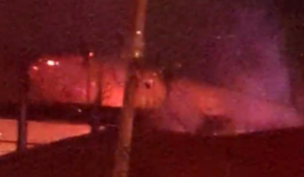 Incendiu puternic la un restaurant cunoscut din Piteşti | 48 de persoane au fost evacuate 884768