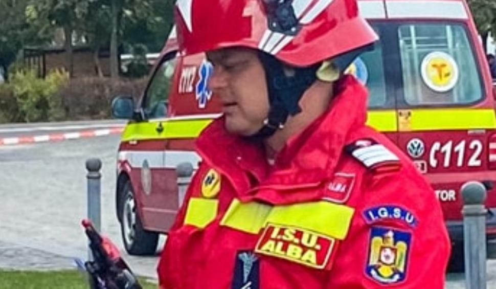 El este Ioan, plutonierul adjutant desemnat paramedicul anului 2023, de către ISU Alba 884932