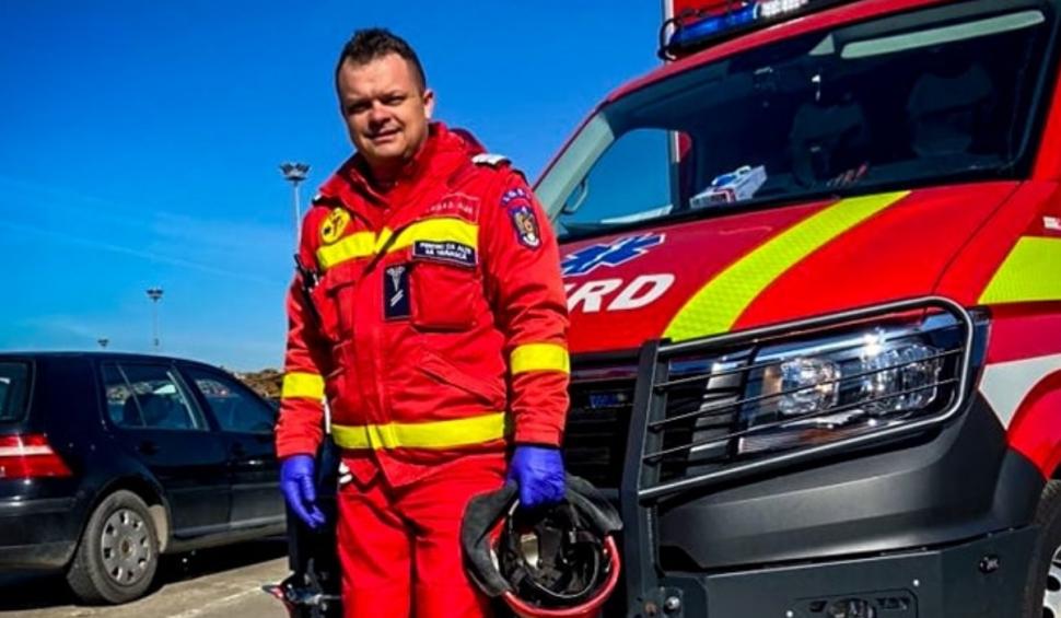 El este Ioan, plutonierul adjutant desemnat paramedicul anului 2023, de către ISU Alba 884934