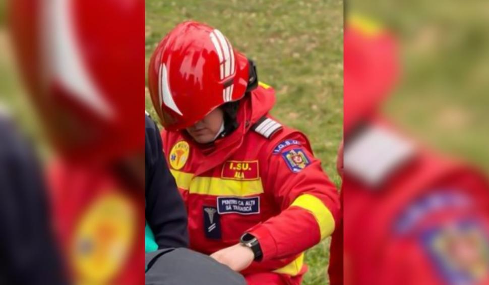 El este Ioan, plutonierul adjutant desemnat paramedicul anului 2023, de către ISU Alba 884935
