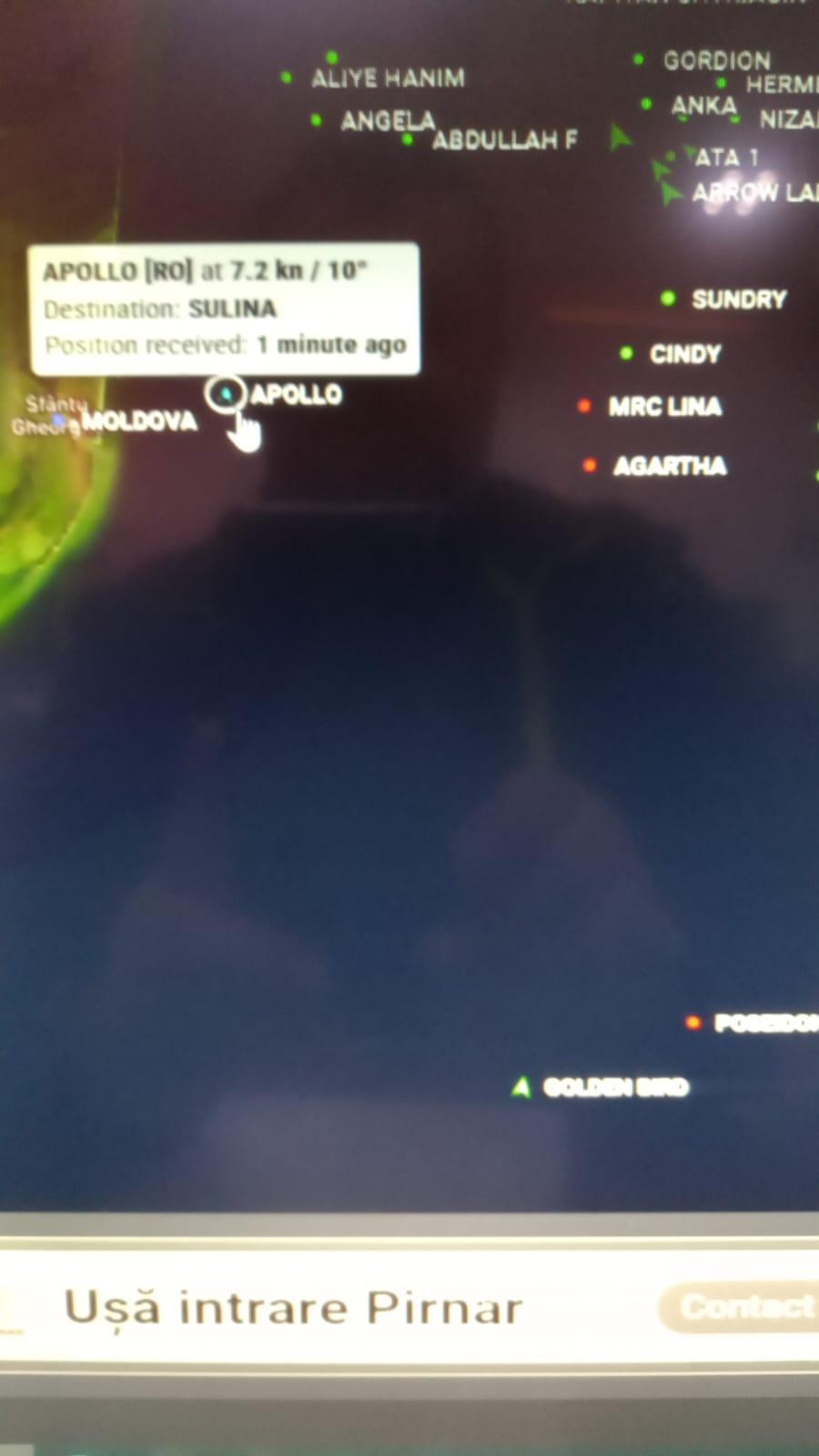 Marinar dispărut, de la bordul unei nave, după ce a căzut peste bord, lângă Sfântul Gheorghe. Echipajele ARSVOM îl caută 885826