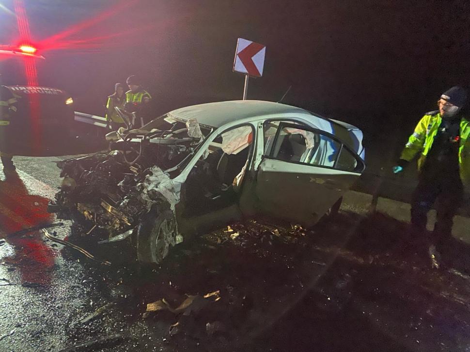 Accident grav, cu opt victime, pe DN25, lângă Braniștea, în județul Galați, după ce un șofer a intrat în depășire la urcarea pe un pod 886871