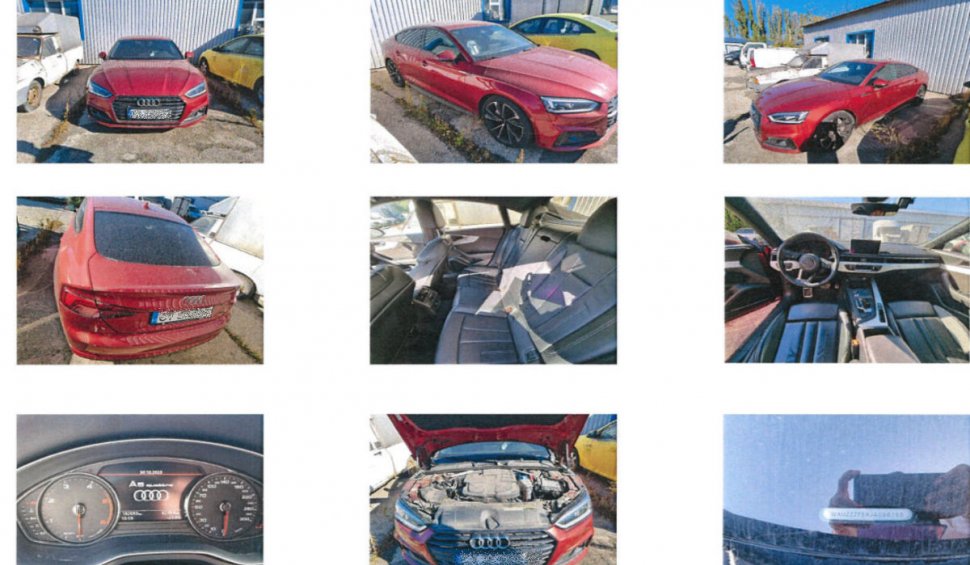 ANAF vinde din nou mașini confiscate. Preţul cerut pentru un Audi A5 din 2018
