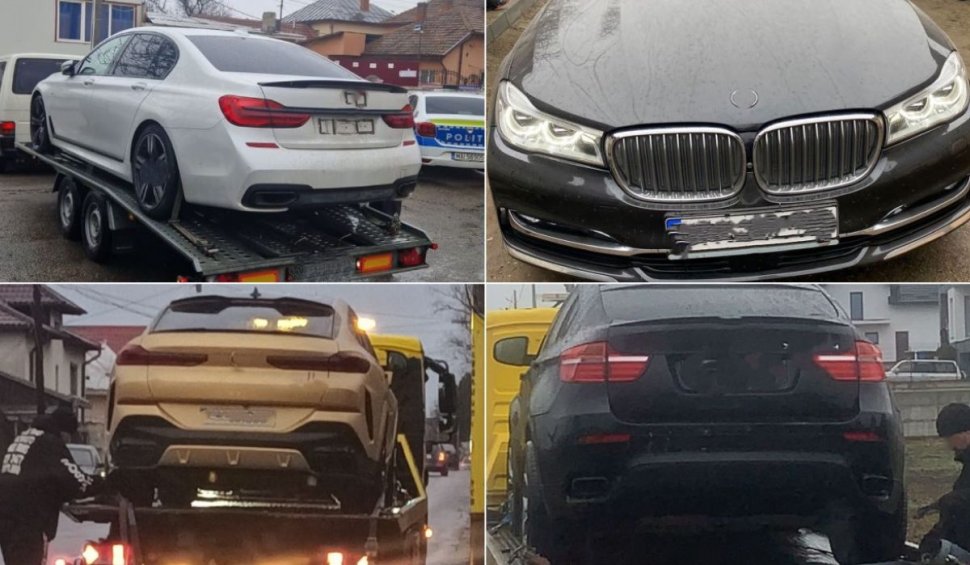 Trei români au rămas fără BMW-urile cumpărate cu banii aduşi din Franţa, acolo unde au furat sute de catalizatoare
