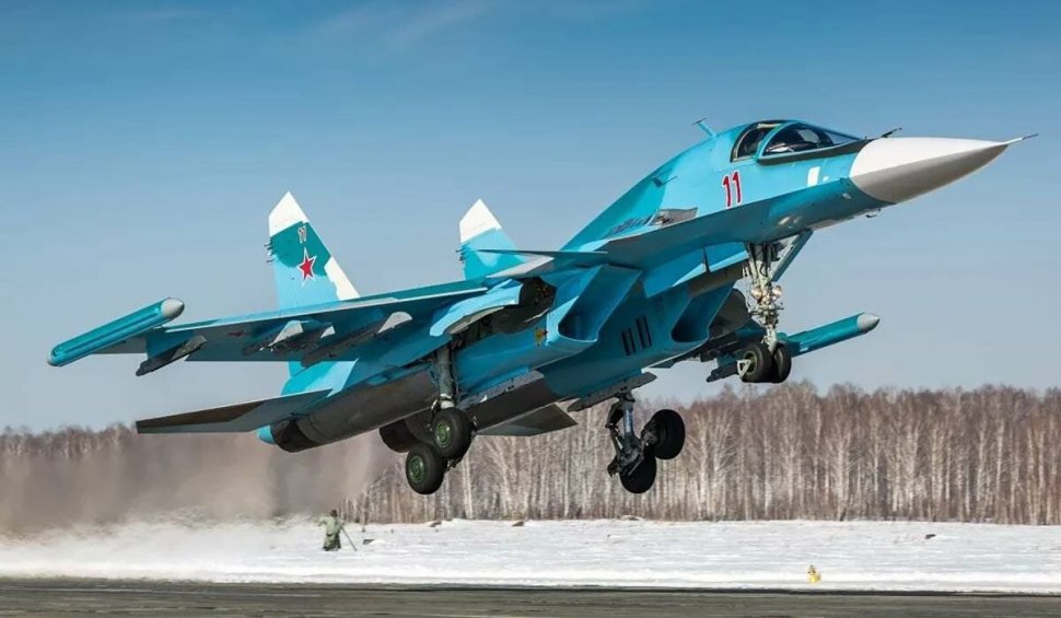 Trei avioane de luptă rusești, Su-34 şi Su-35, au fost distruse de ucraineni: "Nimic nu ne va opri!"