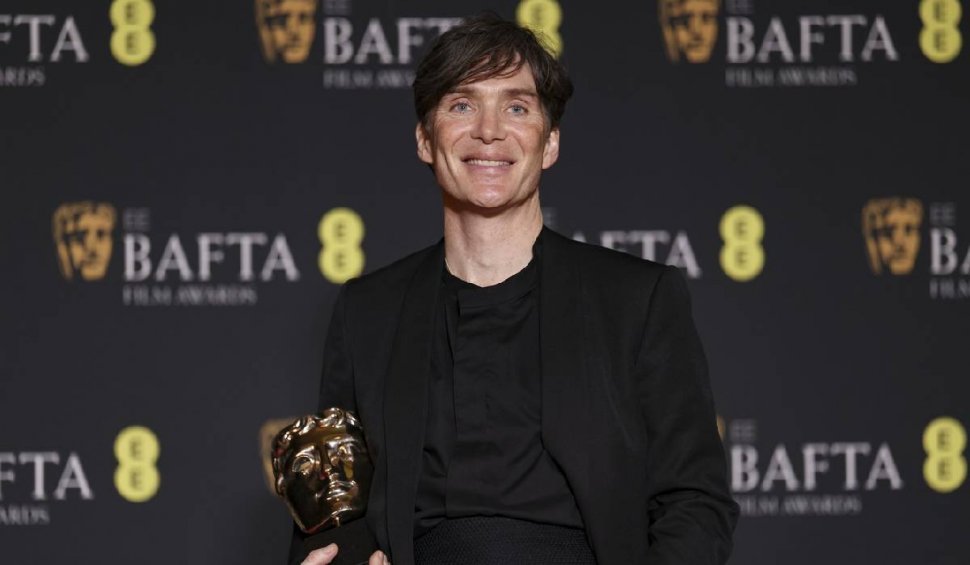 Premiile BAFTA 2024. ''Oppenheimer'' a fost desemnat cel mai bun film. Cillian Murphy, cel mai bun actor în rol principal