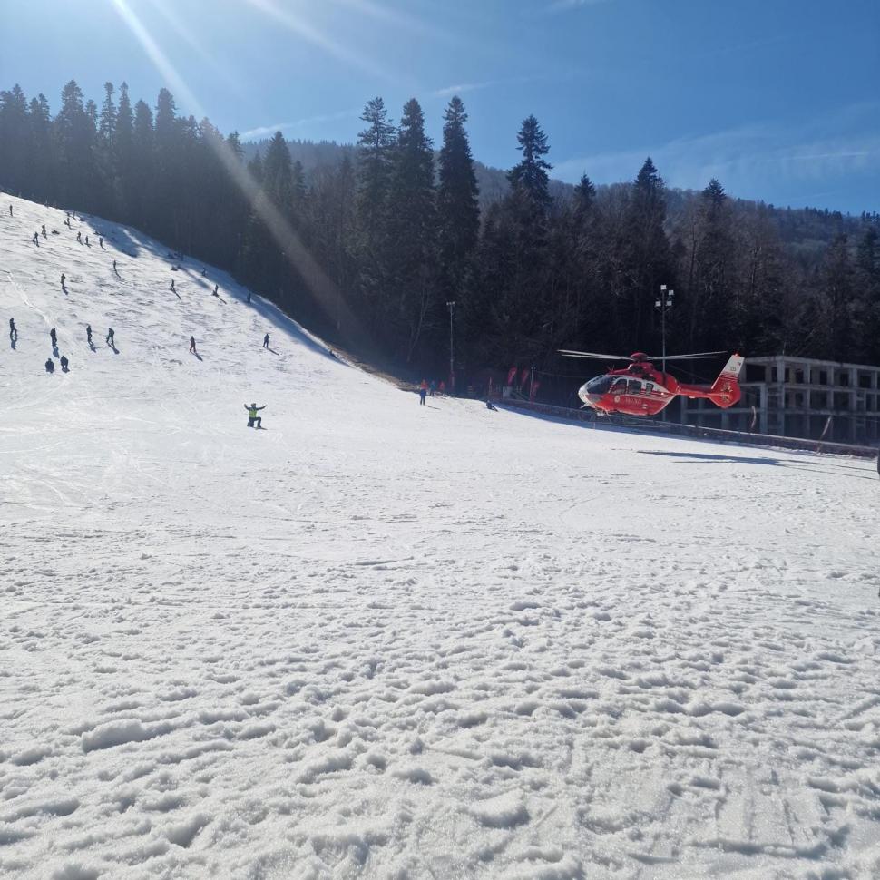 Un bărbat din Roşiorii de Vede a făcut stop-cardio respirator pe pârtie, la Azuga 887920