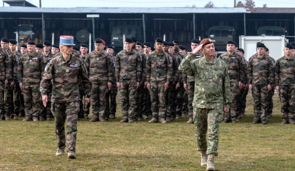 Schimbare la comanda Grupului de luptă al NATO din România