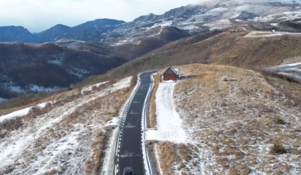 Noua șosea spectaculoasă din România, la un pas de finalizare. Transapuseana are aproape 80 de kilometri şi un peisaj de vis 888172