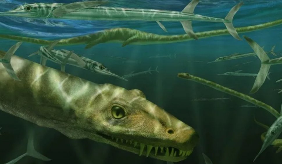 Fosila unui "dragon" care a trăit în urmă cu 240 de milioane de ani a fost dezvăluită de oamenii de ştiinţă