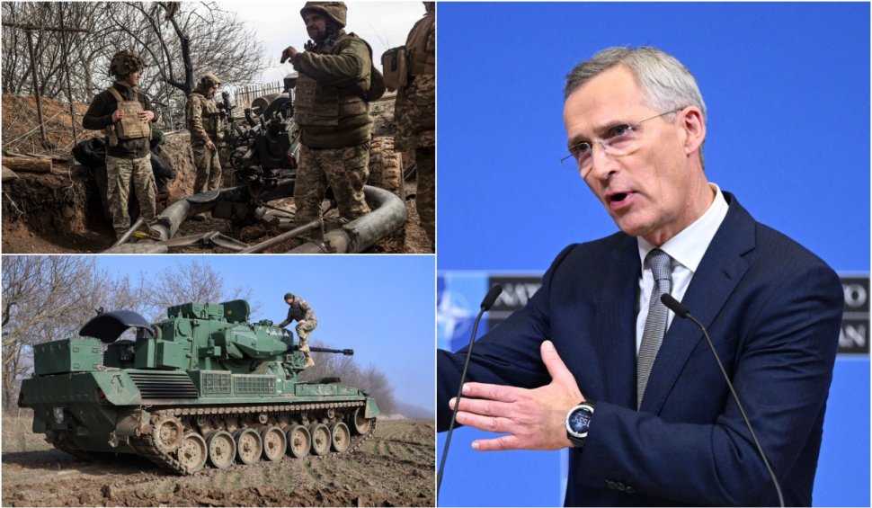 "Ucraina va adera la NATO. Nu se pune problema dacă, ci când!" | Șeful Alianței, declarație sfidătoare la adresa Rusiei, la doi ani de la începutul războiului declanșat de Putin