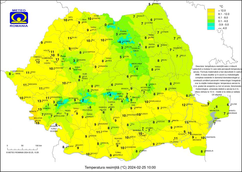 Noile hărţi de la ANM. Ce urmează după vremea neobişnuită | Alerte de ultimă oră 888427