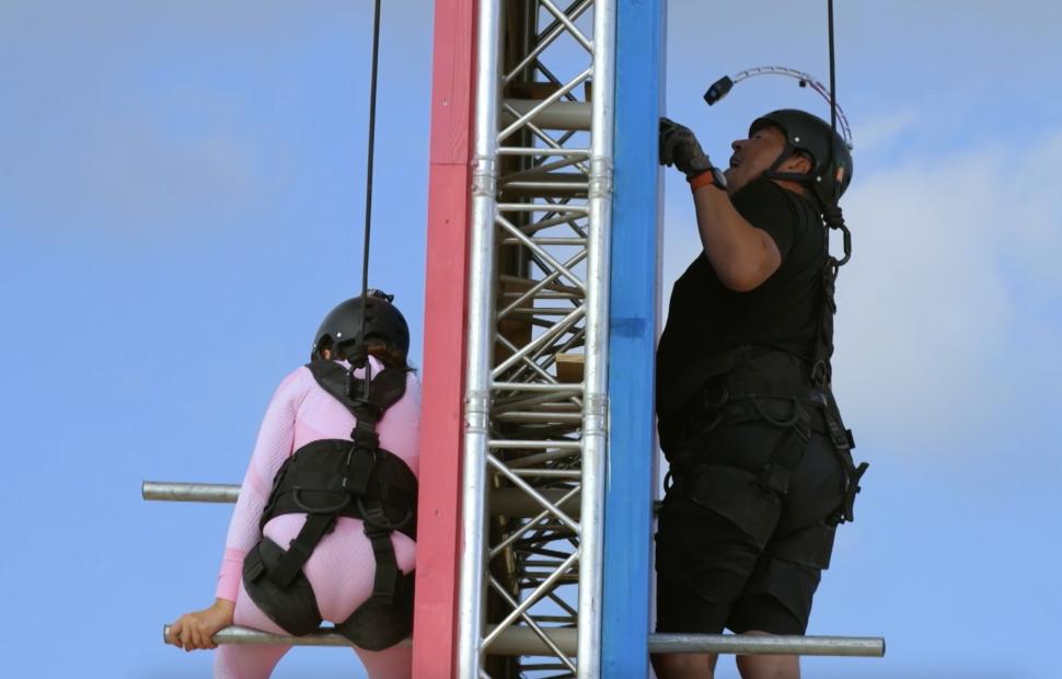 Probă spectaculoasă de escaladă la Power Couple România, înainte de votul pentru eliminare: "Noroc, iubito!" 889119