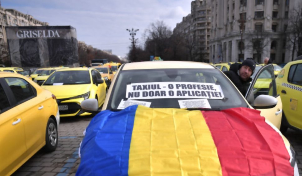 Taximetriştii care au protestat în ultimele zile în Bucureşti intră în greva foamei. "Mulţi au început să plângă de durere pentru că nu-şi mai pot plăti ratele"