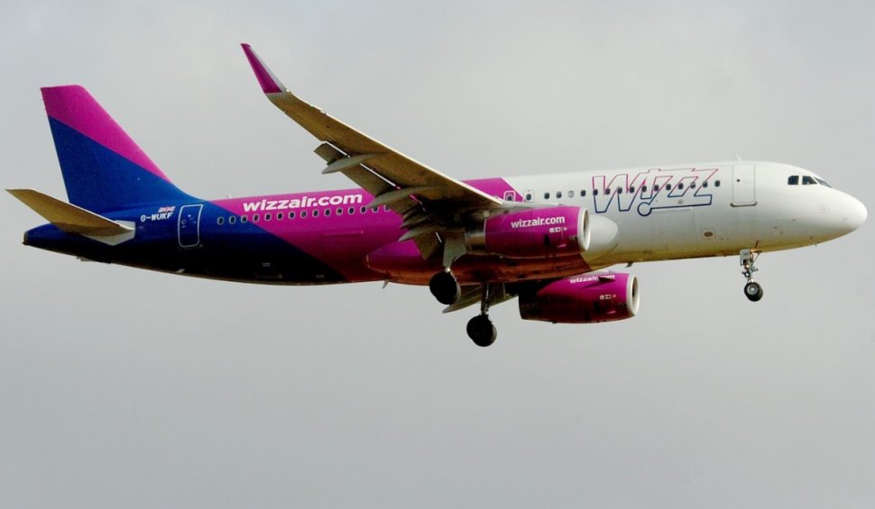 Wizz Air lansează zboruri pe două rute noi din România. Anunțul făcut de compania aeriană