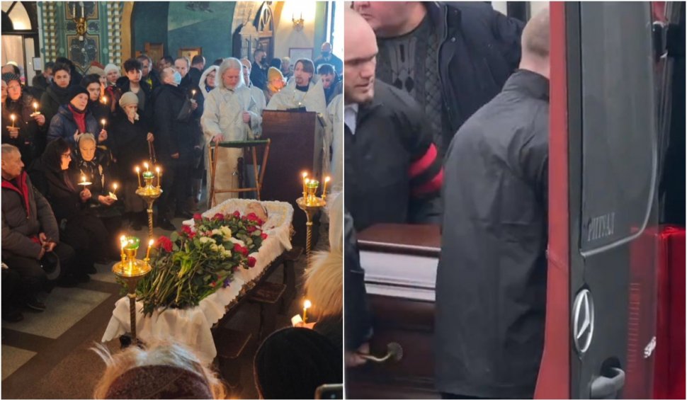 Imaginea lui Alexei Navalnîi, în sicriul deschis, la slujba de înmormântare: "Curajul tău va străluci deasupra lașității celor care te-au luat de pe această lume!"