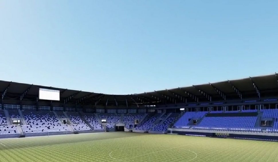 Orașul din România în care se construiește cel mai modern stadion: Va avea zero consum de energie și este botezat după o legendă a fotbalului