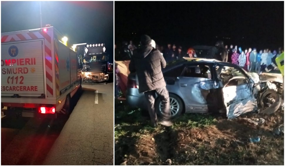 Accident mortal pe DN5C, între localitațile Găujani și Pietrișu | O fată de 19 ani a murit