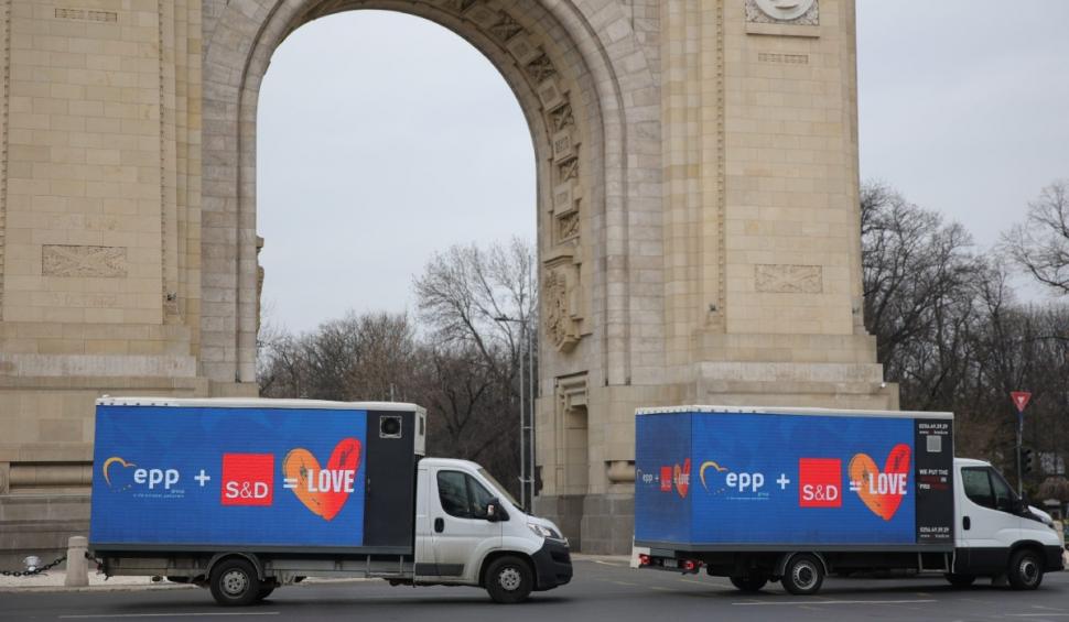 Protest USR la congresul PPE cu lideri europeni 890389